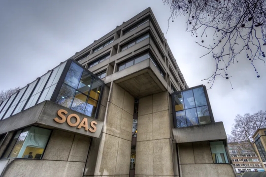 One of the main buildings at SOAS campus
